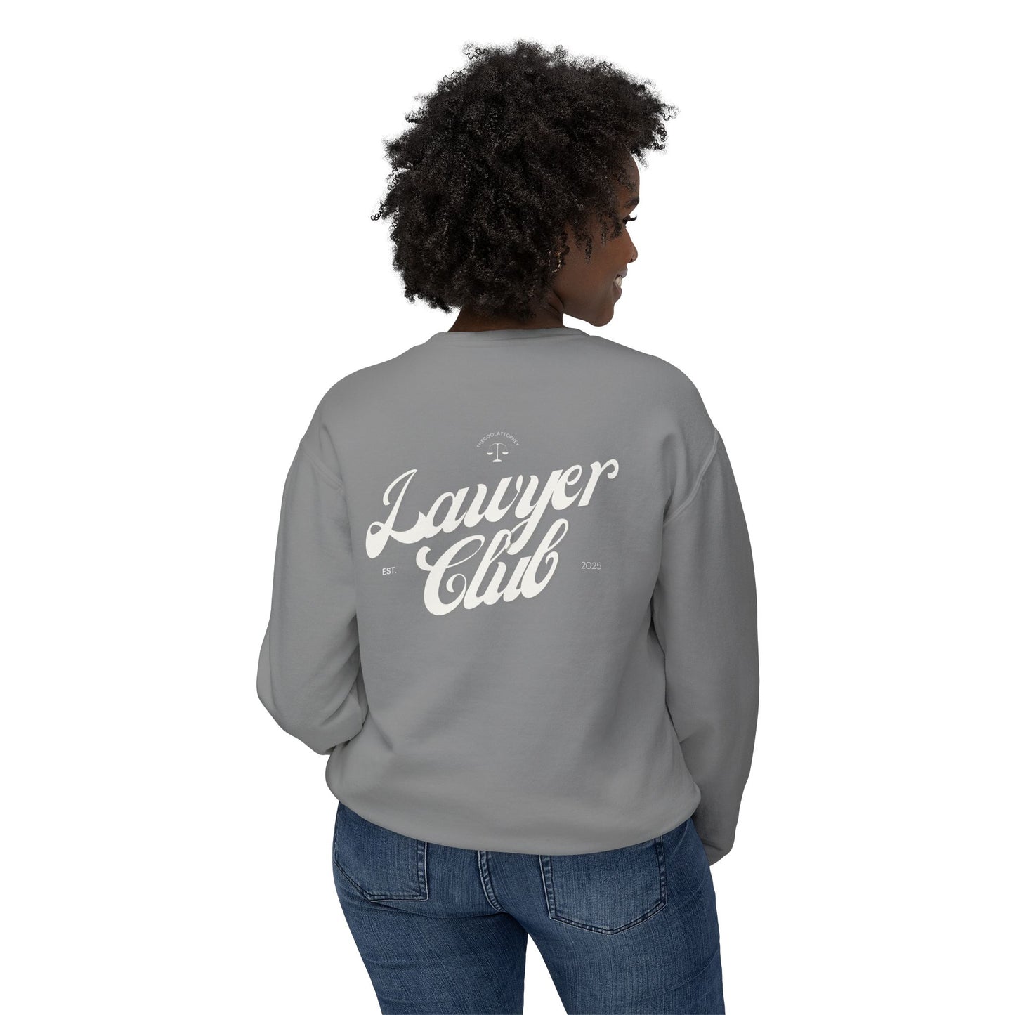 Lawyer Club Lightweight Crewneck Sweatshirt