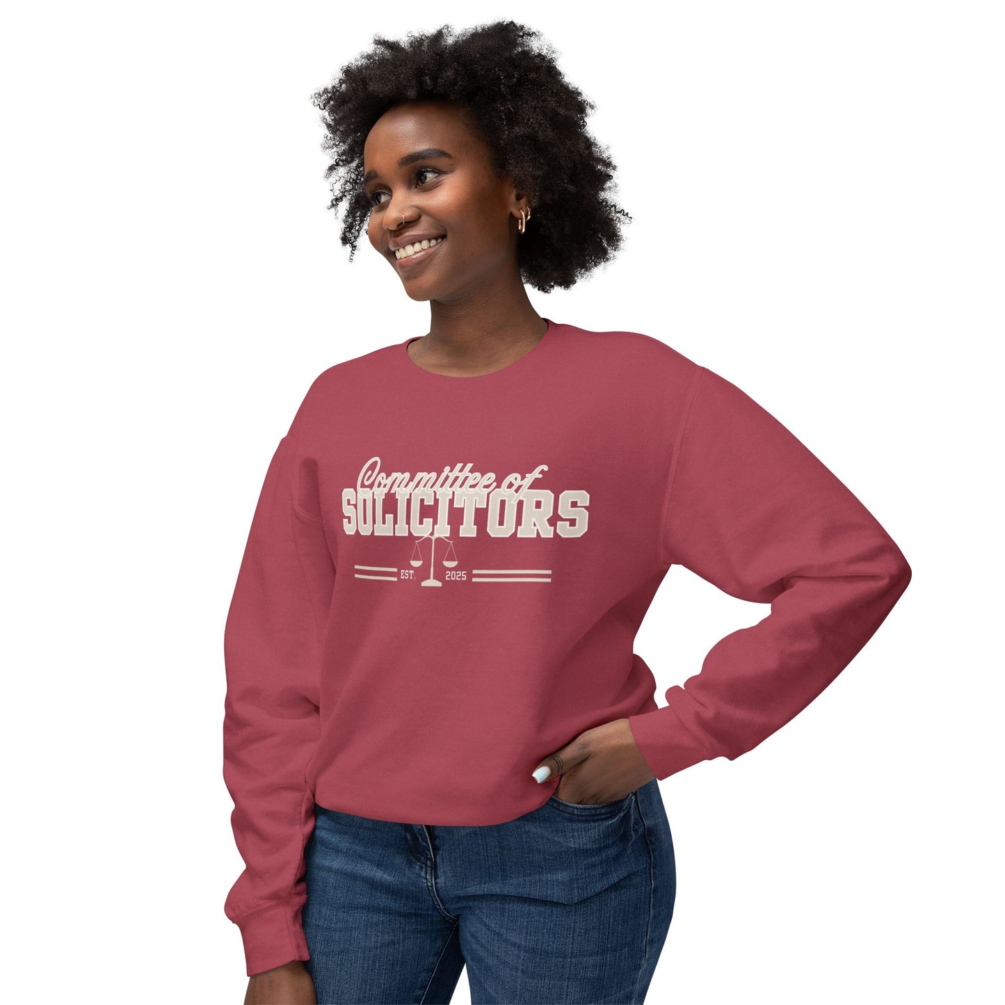 Committee of Solicitors - Lightweight Crewneck Sweatshirt
