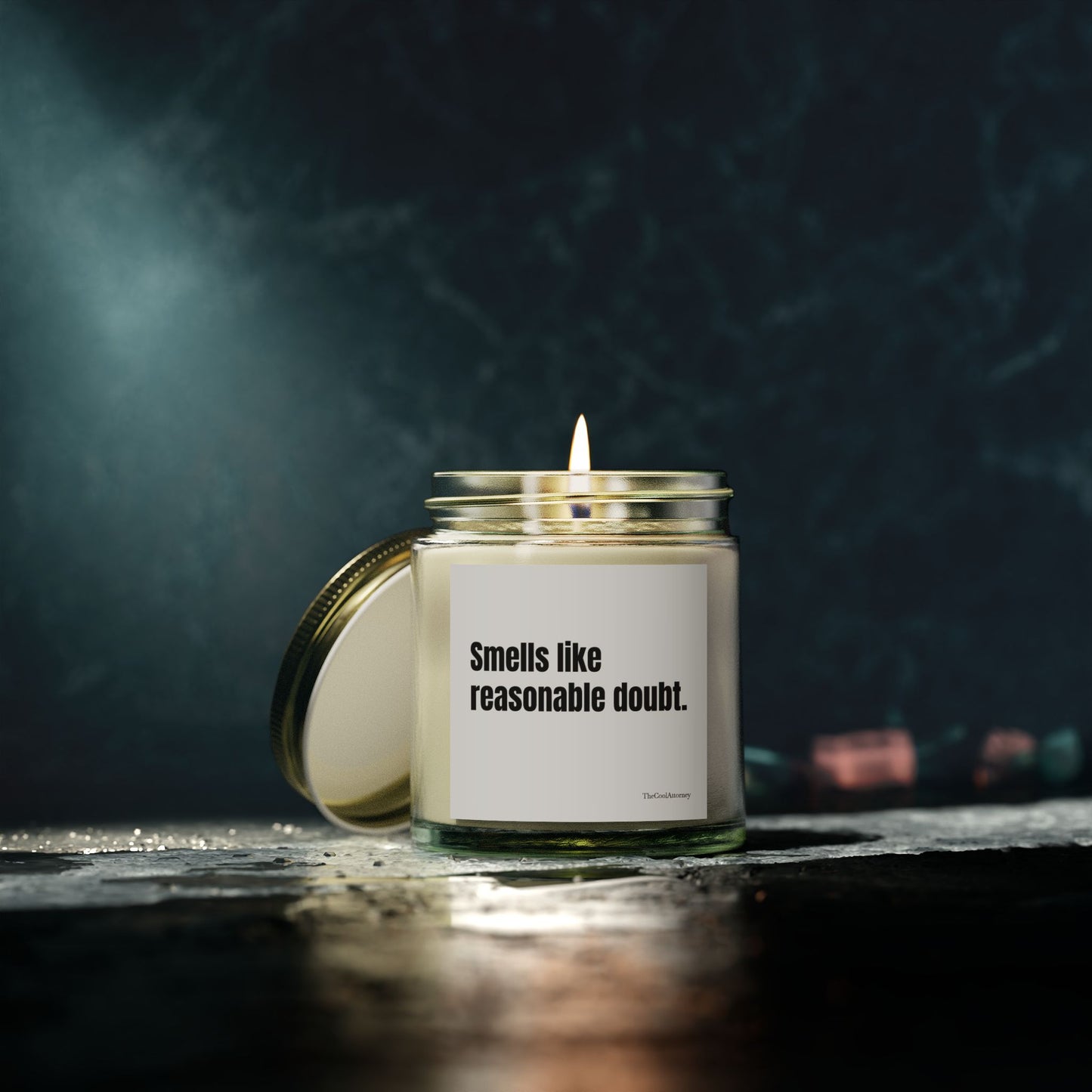 Smells Like Reasonable Doubt -Scented Candle