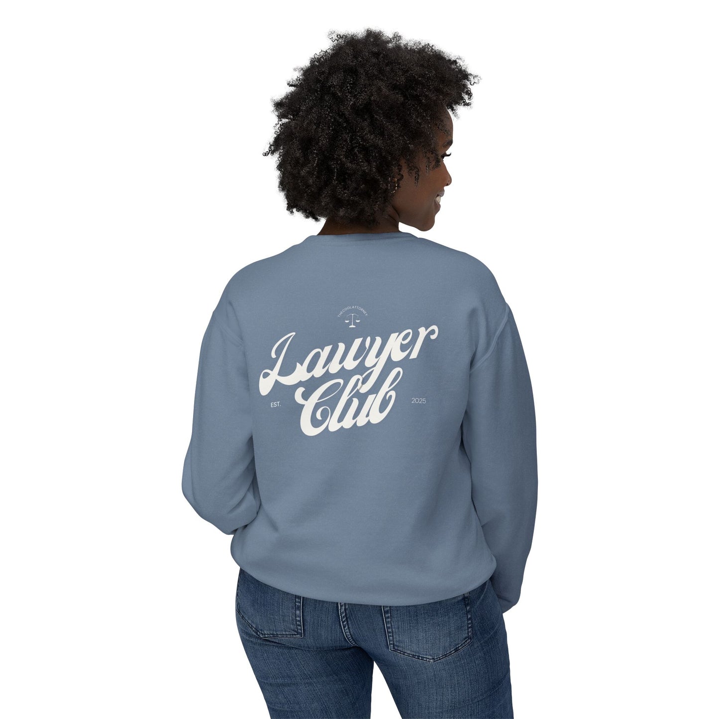 Lawyer Club Lightweight Crewneck Sweatshirt