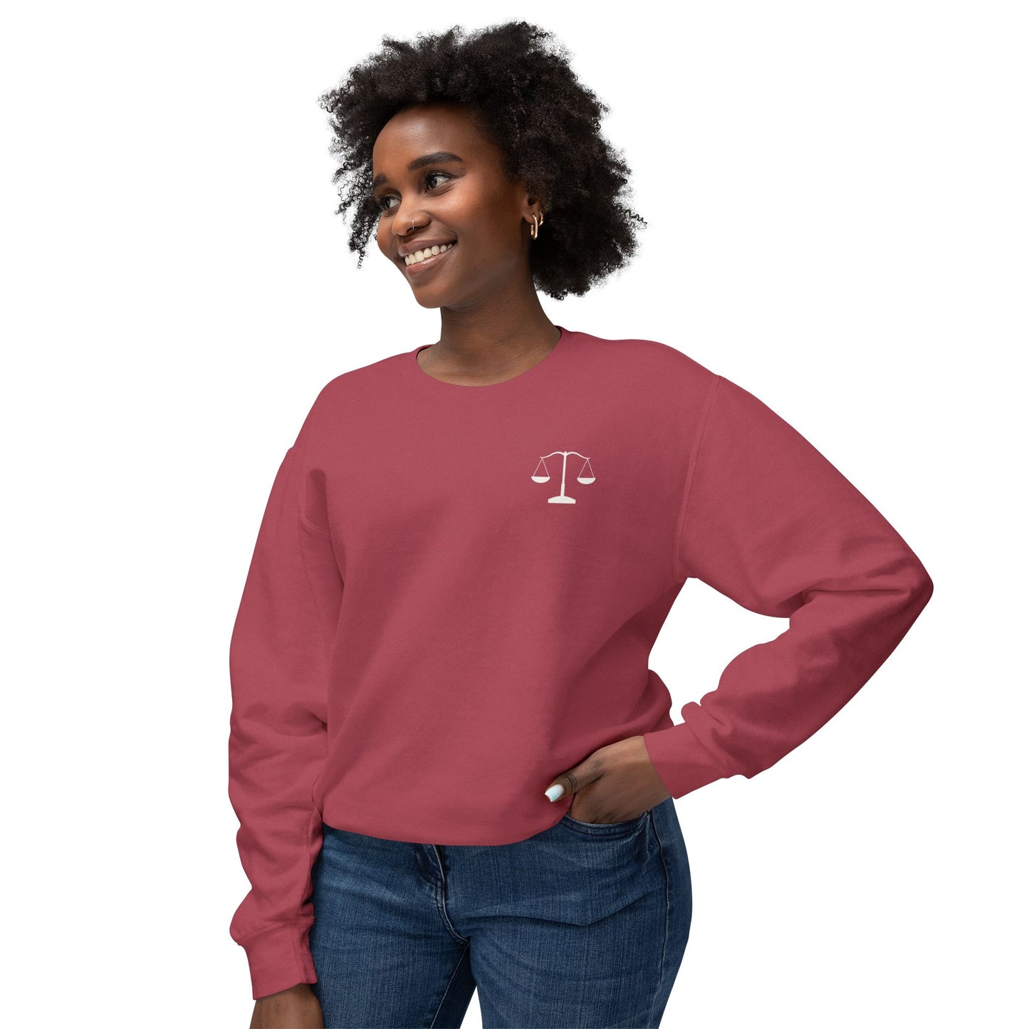 Lawyer Club Lightweight Crewneck Sweatshirt