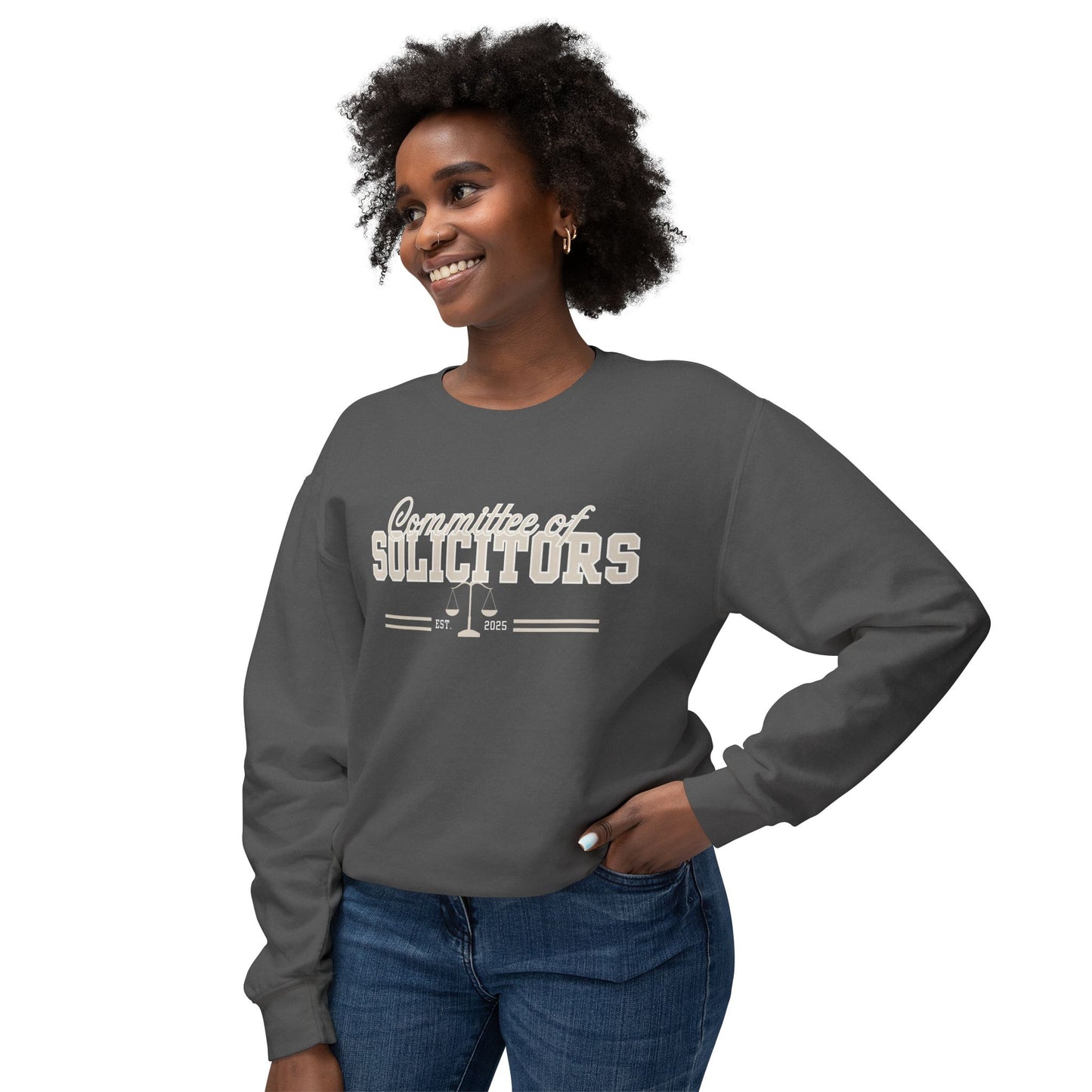 Committee of Solicitors - Lightweight Crewneck Sweatshirt