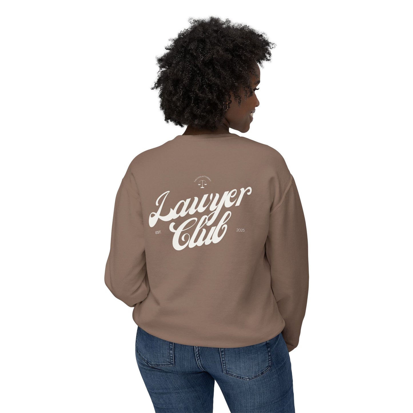 Lawyer Club Lightweight Crewneck Sweatshirt