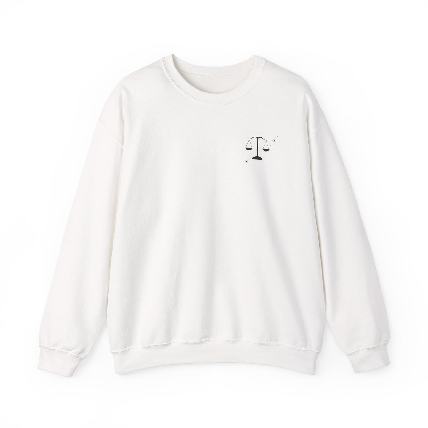 Live Like Elle Woods Unisex Heavy Blend™ Crewneck Sweatshirt - Inspirational Sweatshirt for Law Students