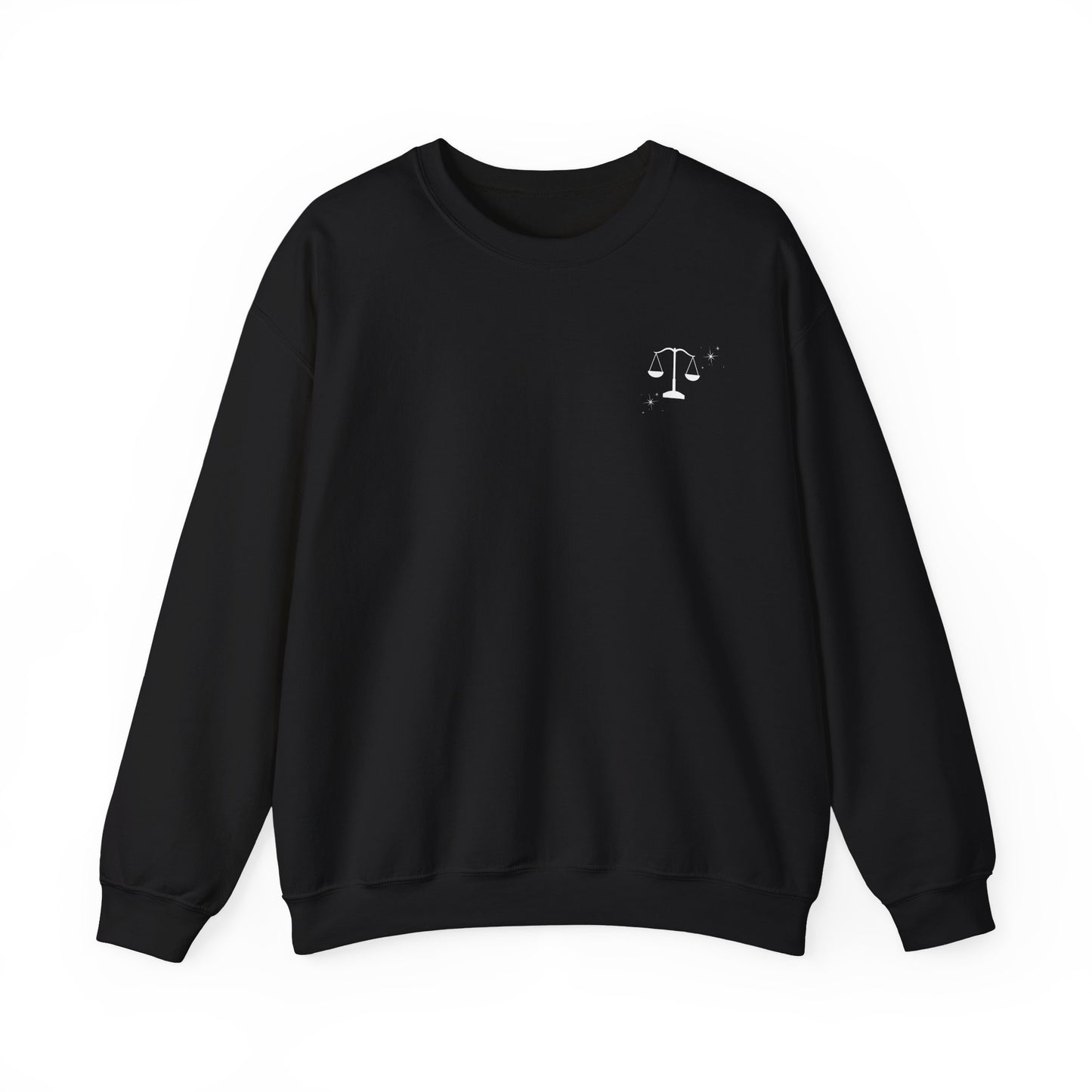 Live Like Elle Woods Unisex Heavy Blend™ Crewneck Sweatshirt - Inspirational Sweatshirt for Law Students