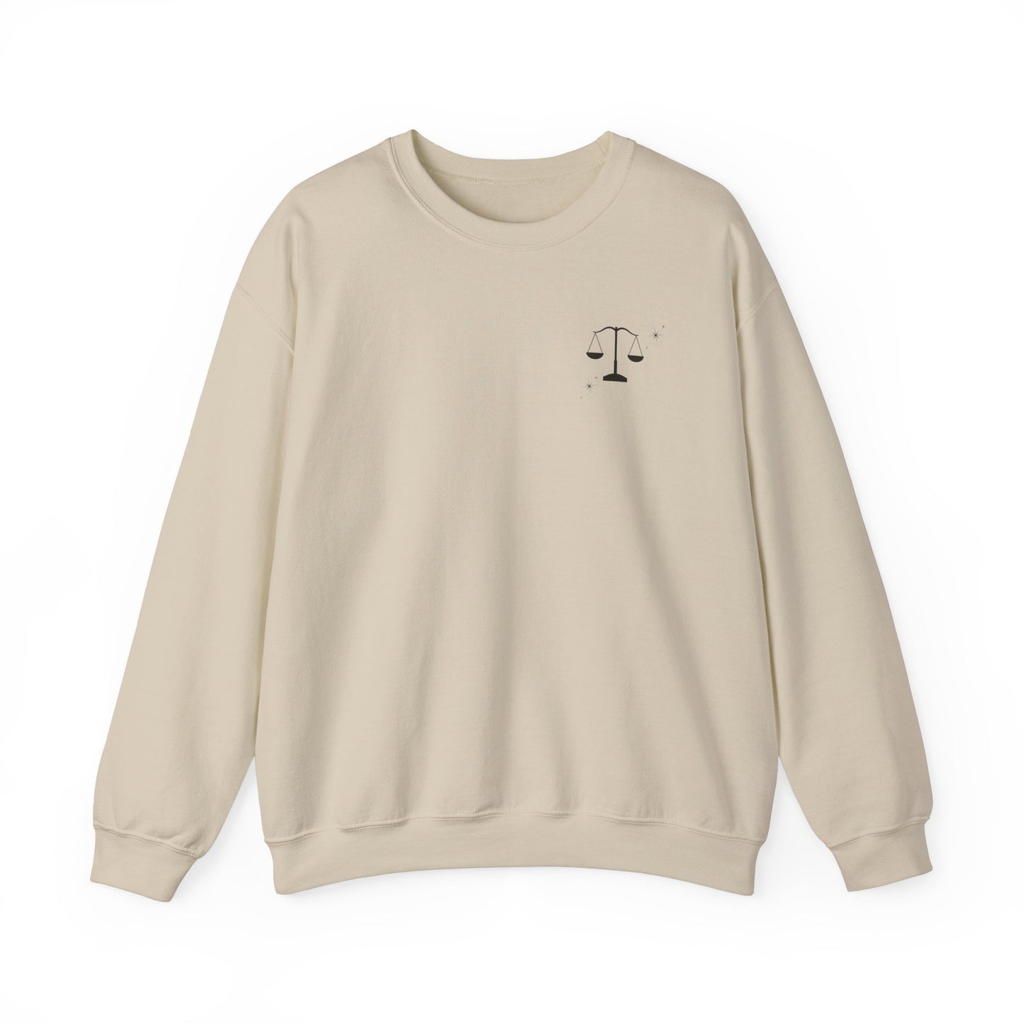 Live Like Elle Woods Unisex Heavy Blend™ Crewneck Sweatshirt - Inspirational Sweatshirt for Law Students