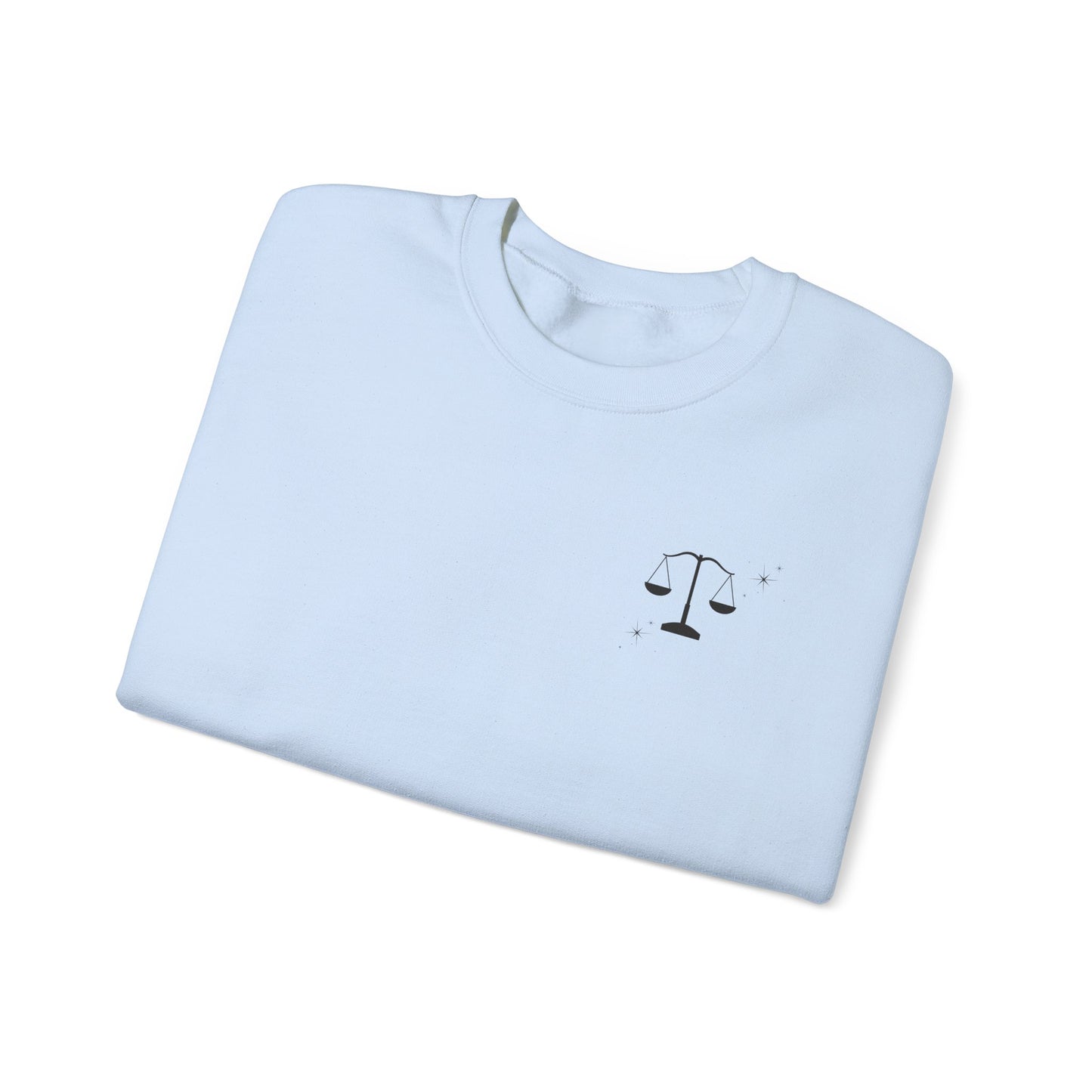 Live Like Elle Woods Unisex Heavy Blend™ Crewneck Sweatshirt - Inspirational Sweatshirt for Law Students