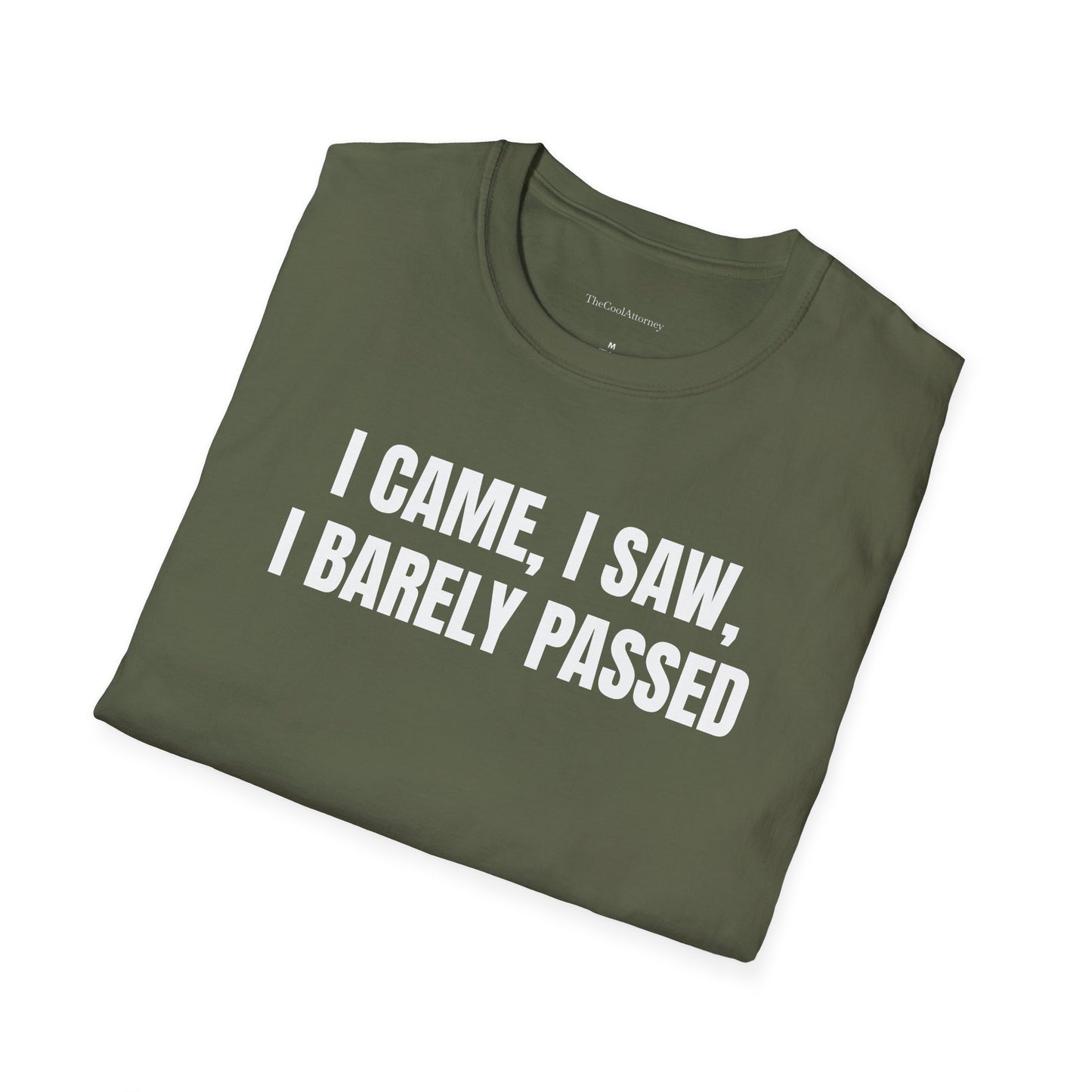 I came, I saw, I barely passed