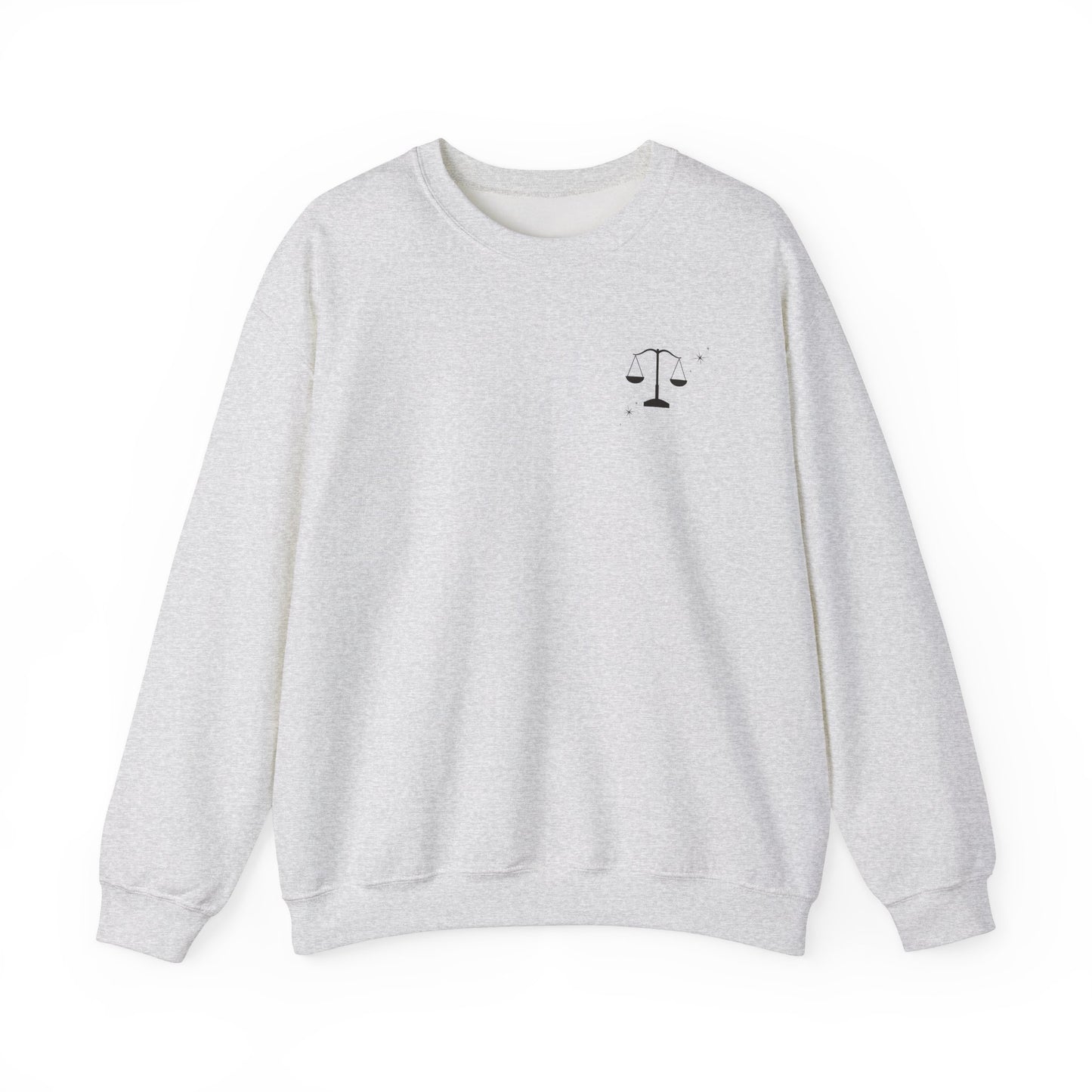 Live Like Elle Woods Unisex Heavy Blend™ Crewneck Sweatshirt - Inspirational Sweatshirt for Law Students