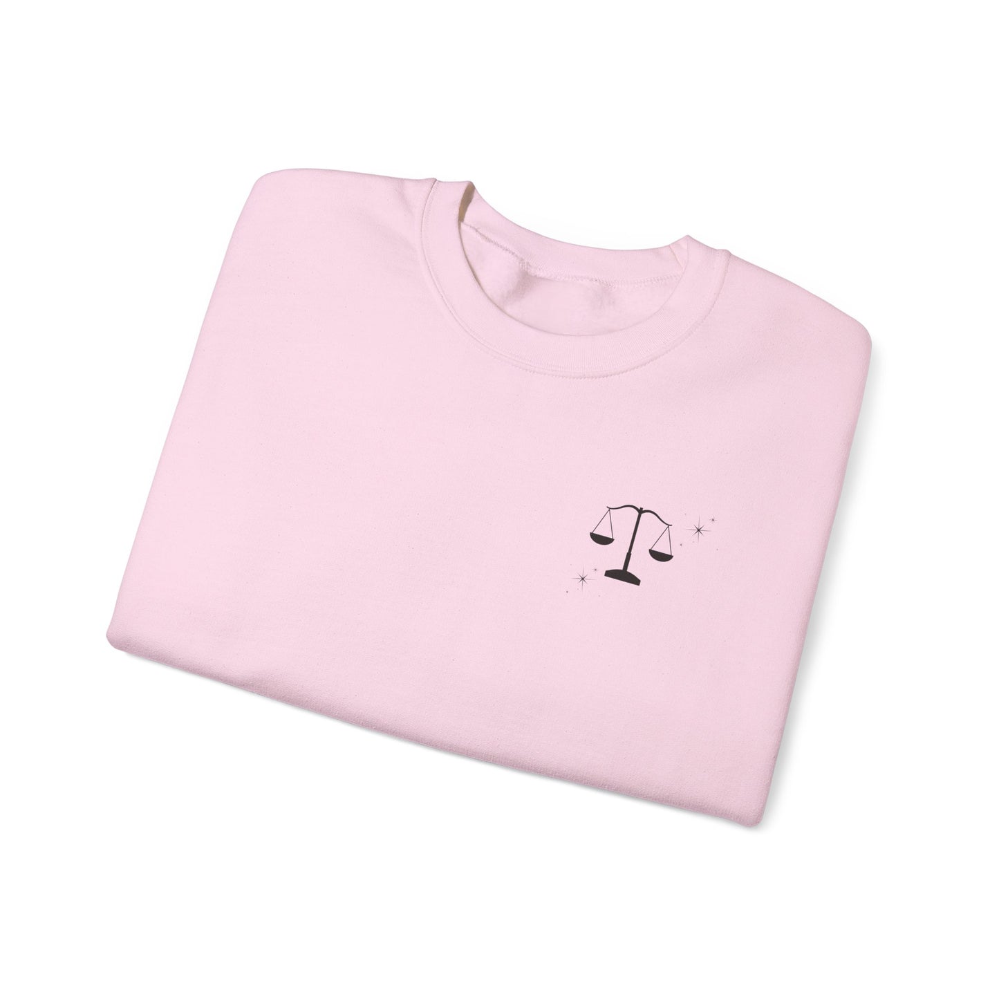 Live Like Elle Woods Unisex Heavy Blend™ Crewneck Sweatshirt - Inspirational Sweatshirt for Law Students