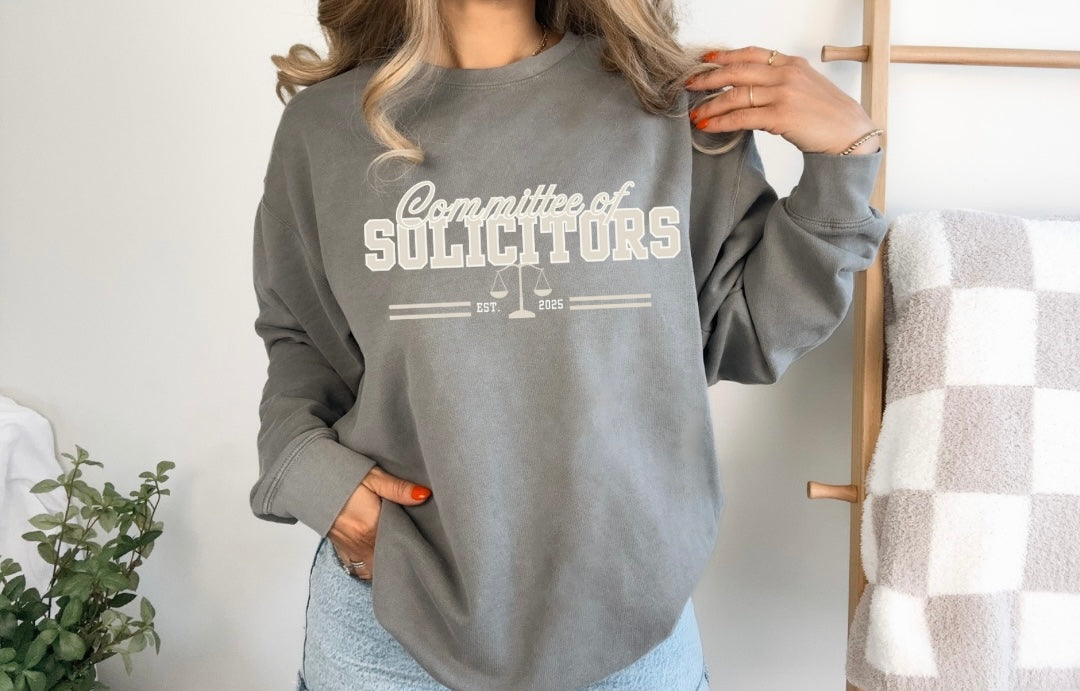 Committee of Solicitors - Lightweight Crewneck Sweatshirt
