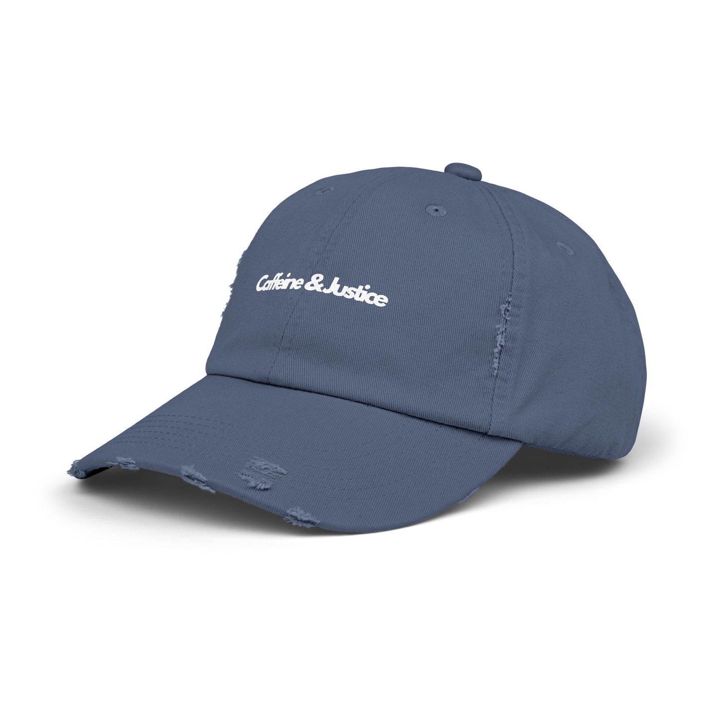 Distressed Cap - Caffeine & Justice