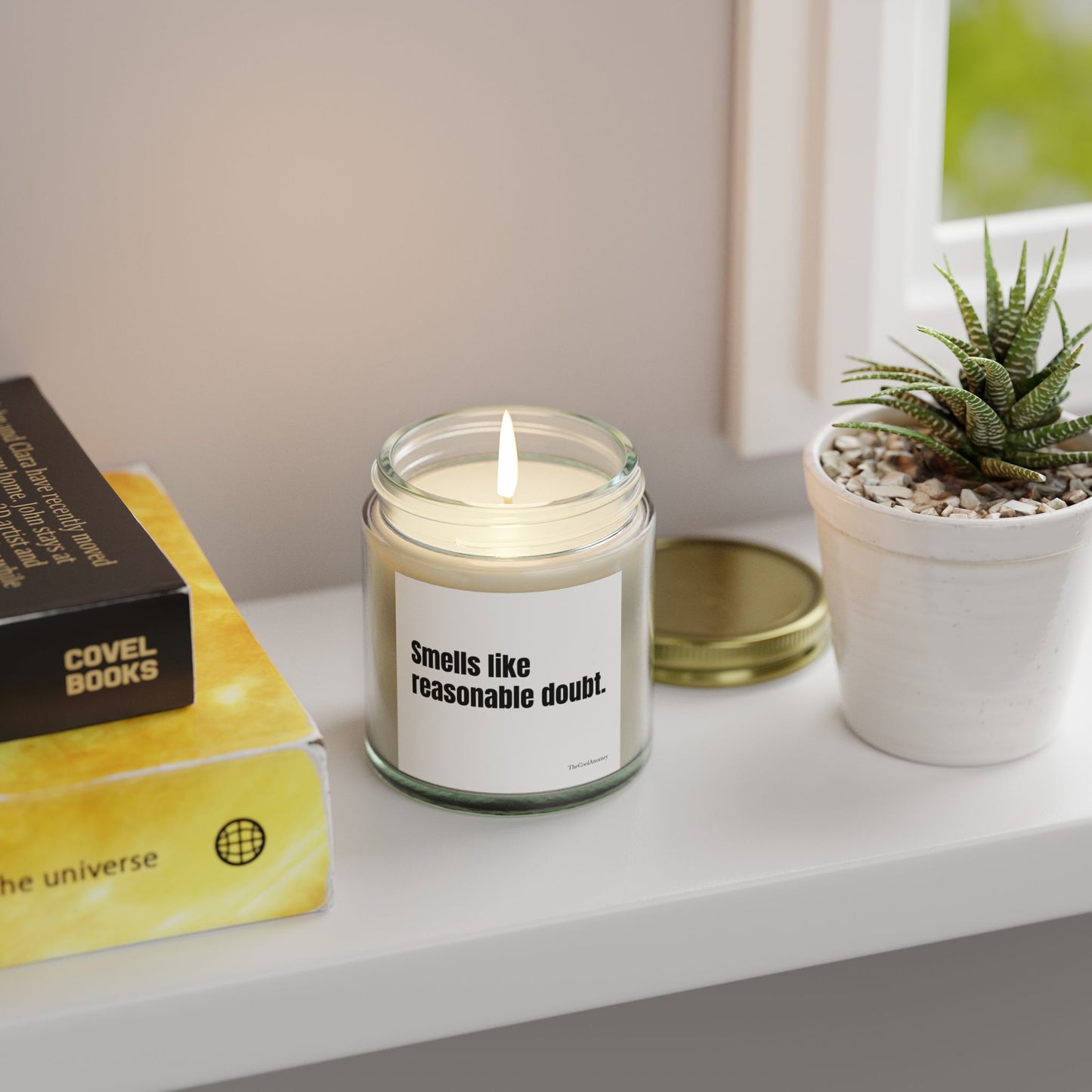 Smells Like Reasonable Doubt -Scented Candle
