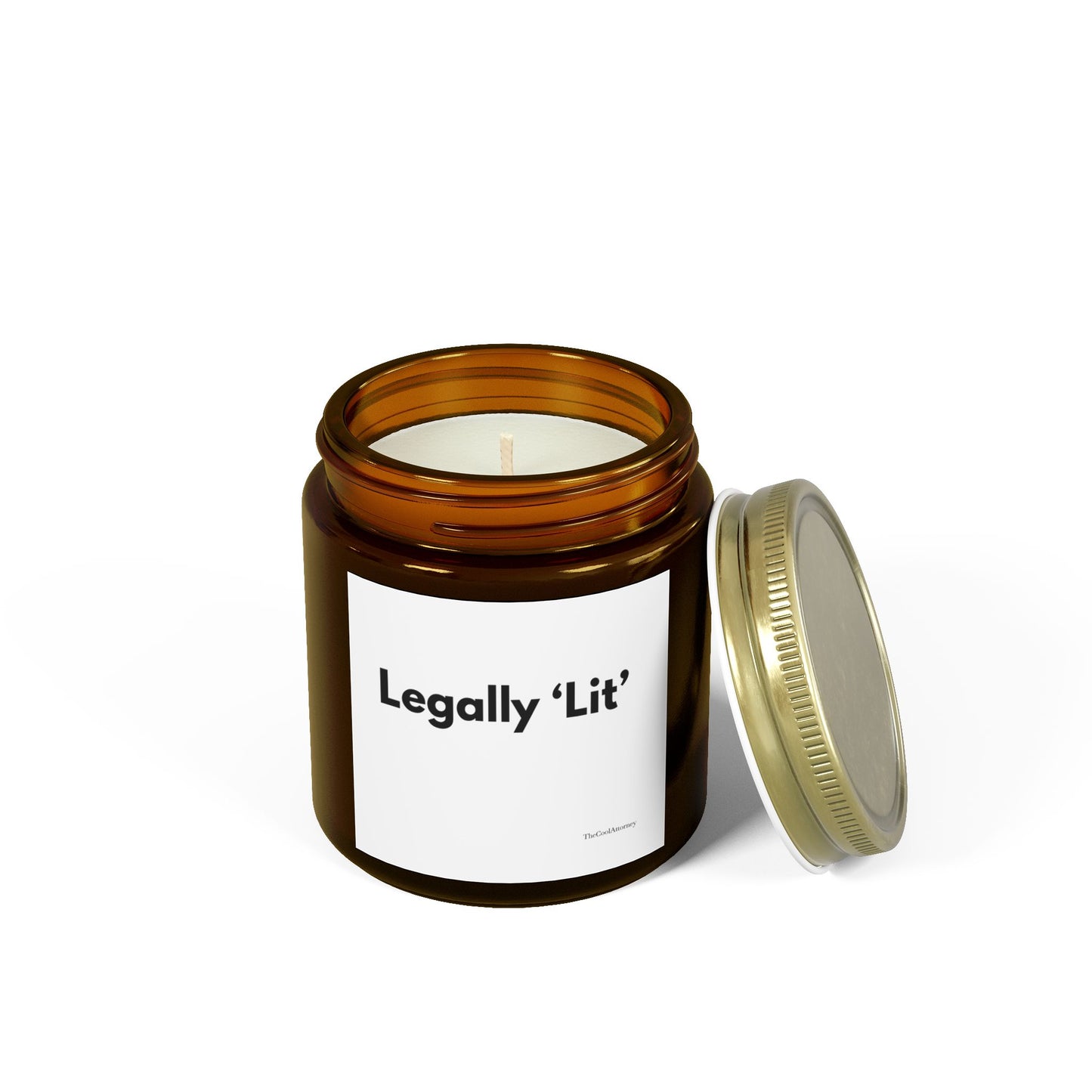 Legally ‘Lit’ Scented Candle