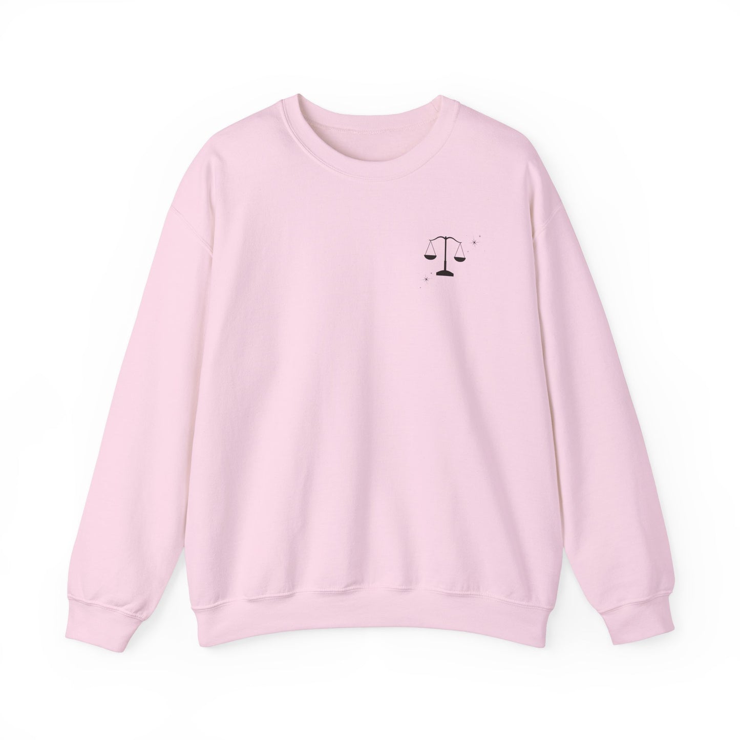 Live Like Elle Woods Unisex Heavy Blend™ Crewneck Sweatshirt - Inspirational Sweatshirt for Law Students