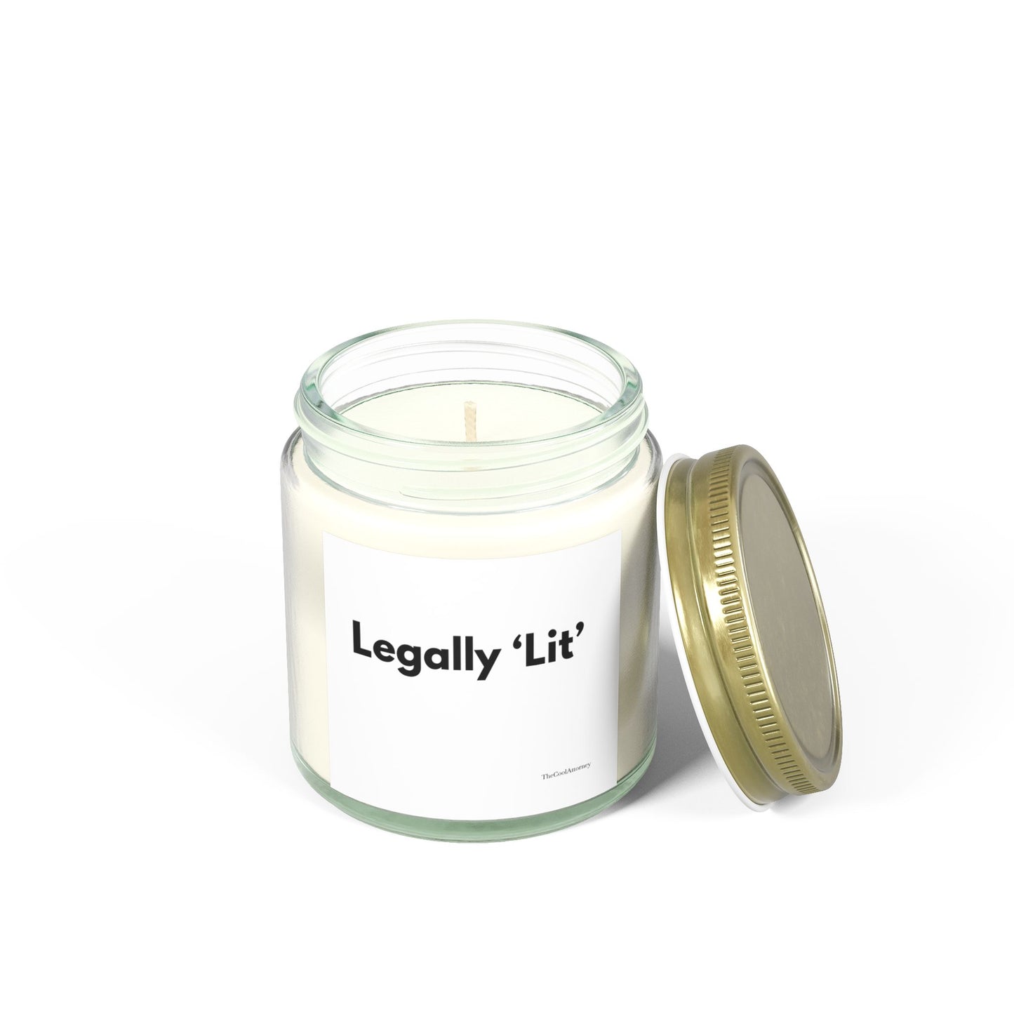 Legally ‘Lit’ Scented Candle