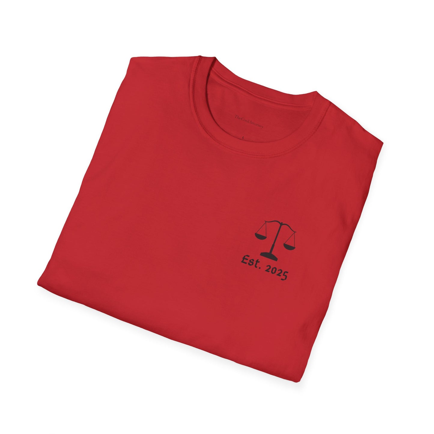 Justice Scales Softstyle T-Shirt