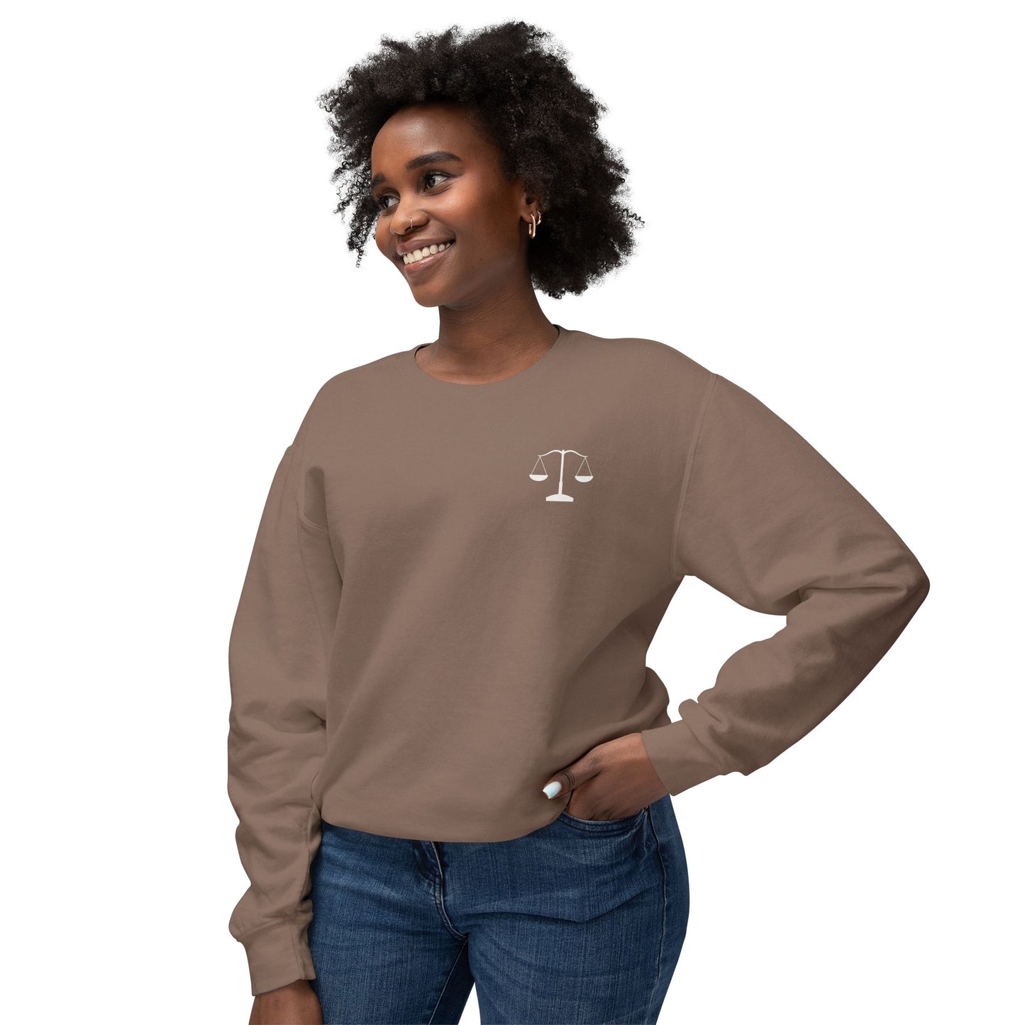 Lawyer Club  Lightweight Crewneck Sweatshirt