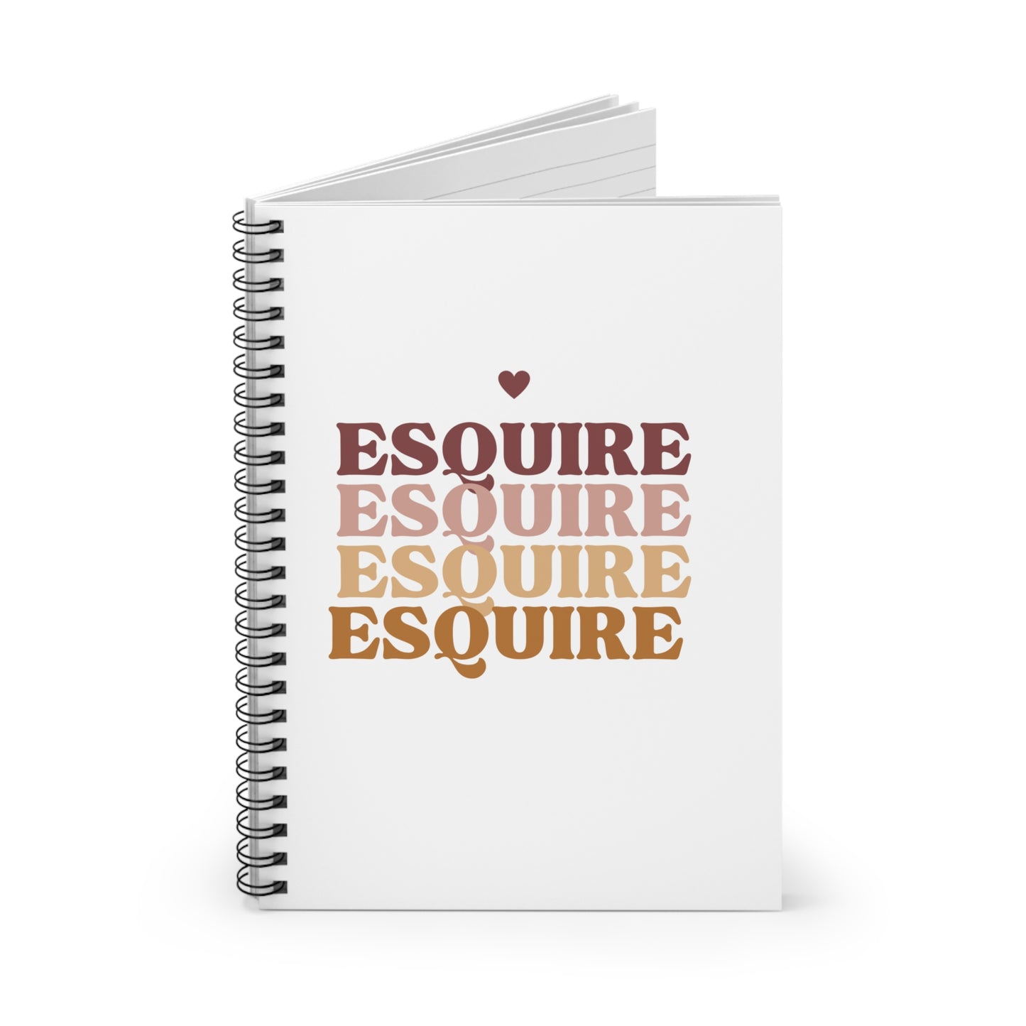 Esquire Spiral Notebook