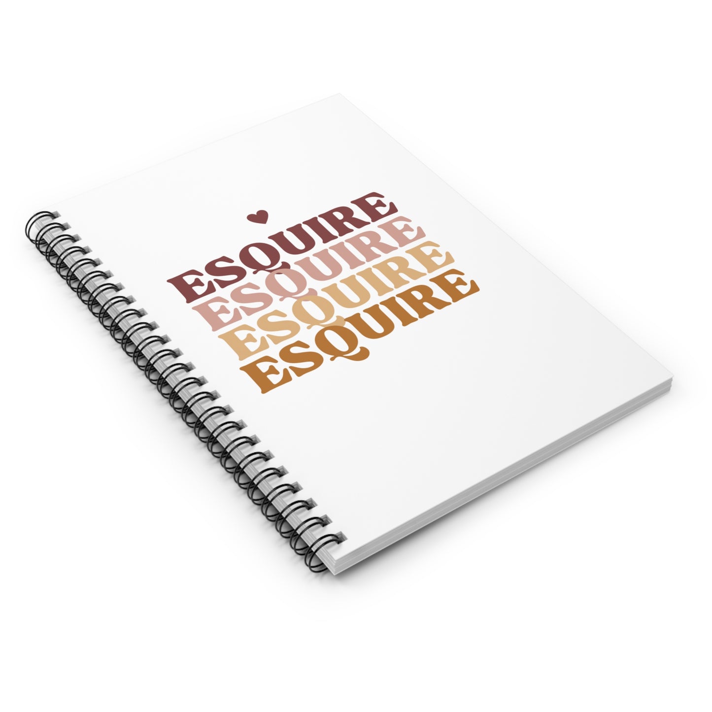 Esquire Spiral Notebook