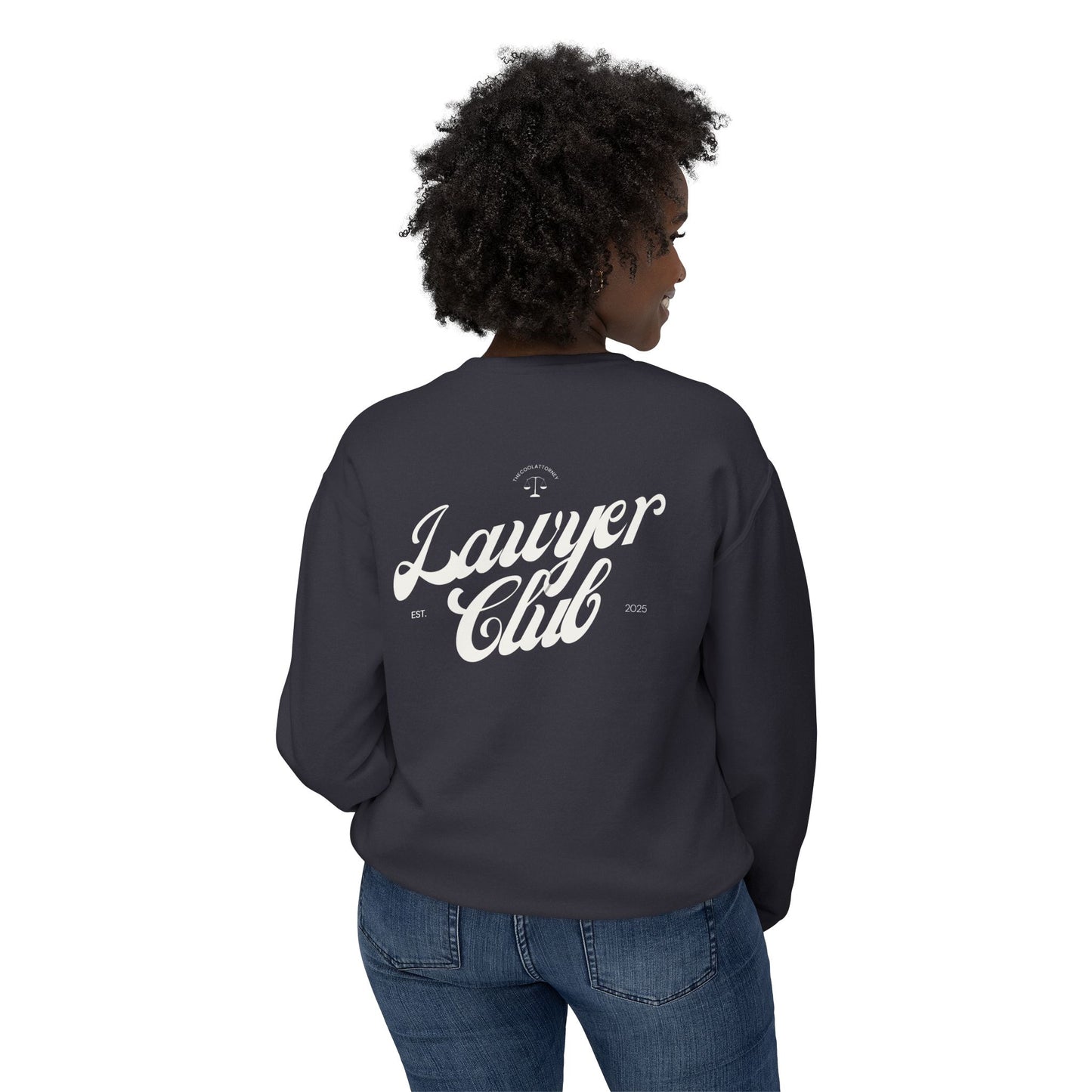Lawyer Club  Lightweight Crewneck Sweatshirt