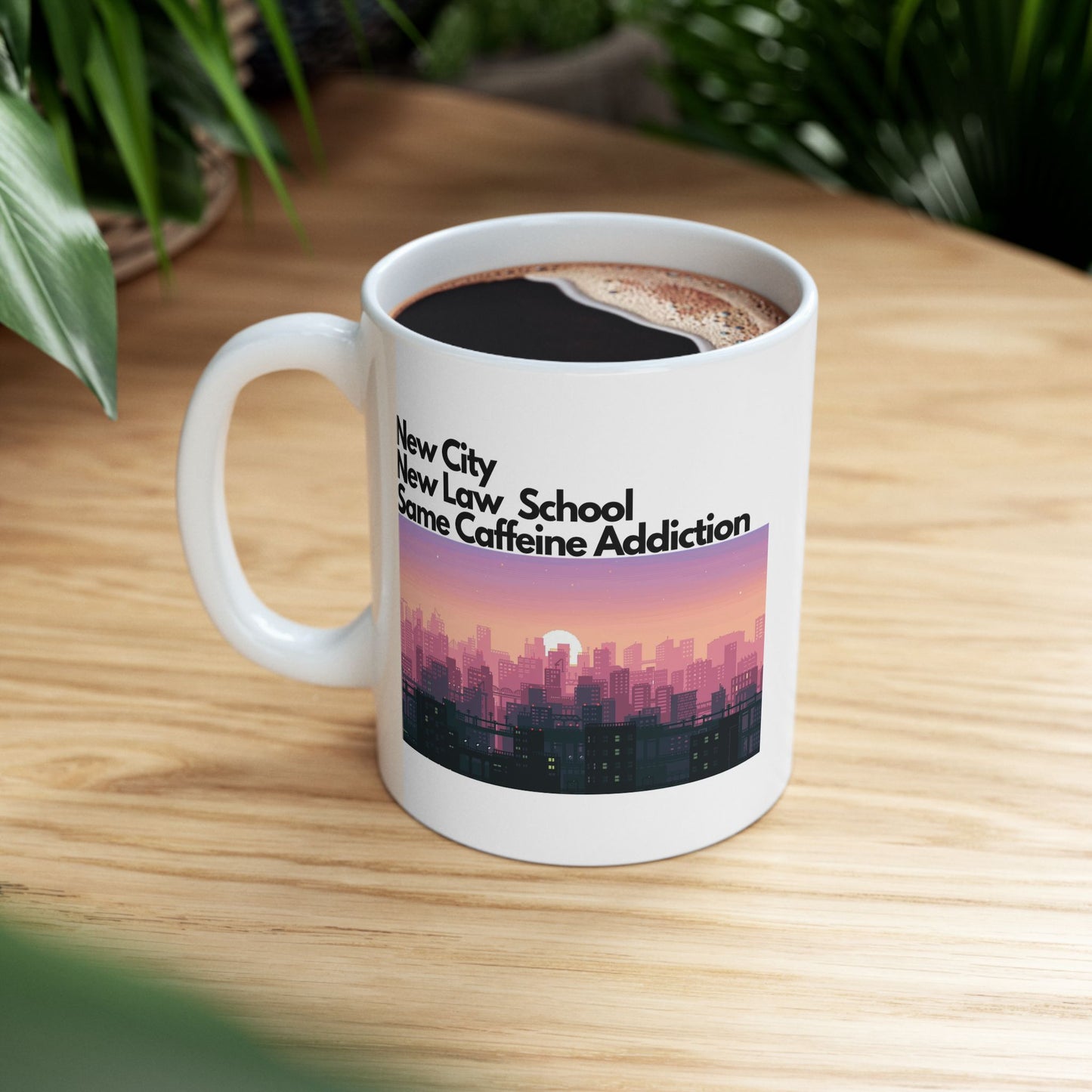 New City New Law School Same Caffeine Addiction