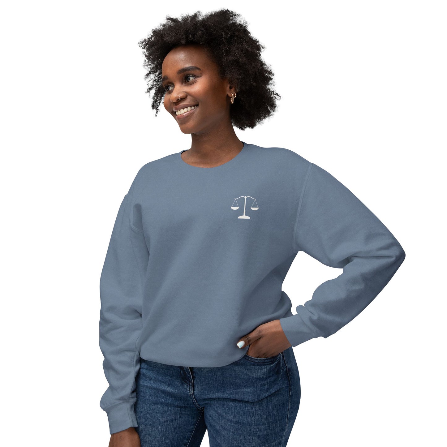 Lawyer Club  Lightweight Crewneck Sweatshirt