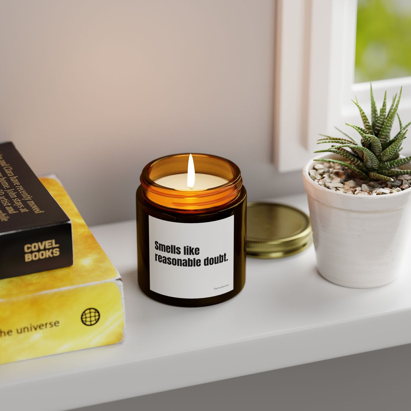 Smells Like Reasonable Doubt -Scented Candle