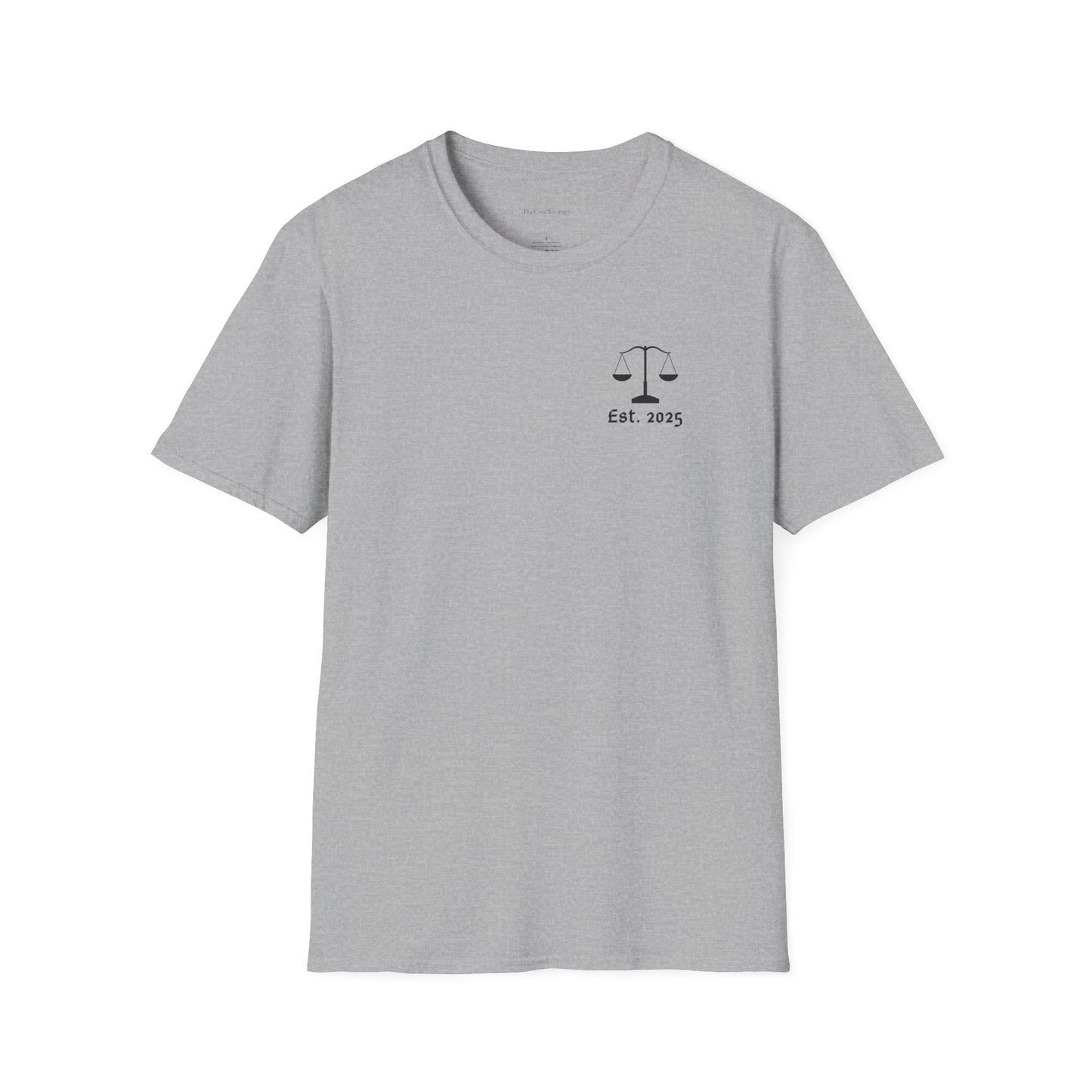 Justice Scales Softstyle T-Shirt