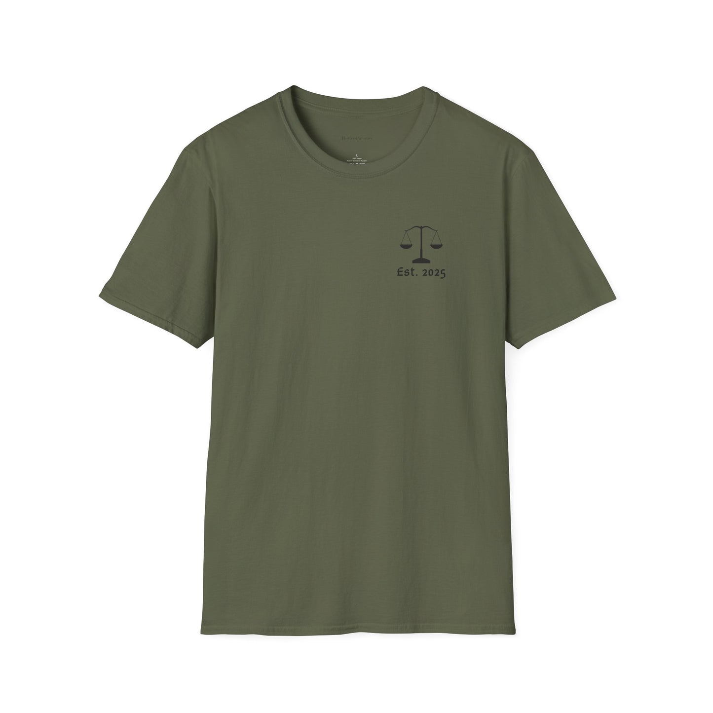 Justice Scales Softstyle T-Shirt