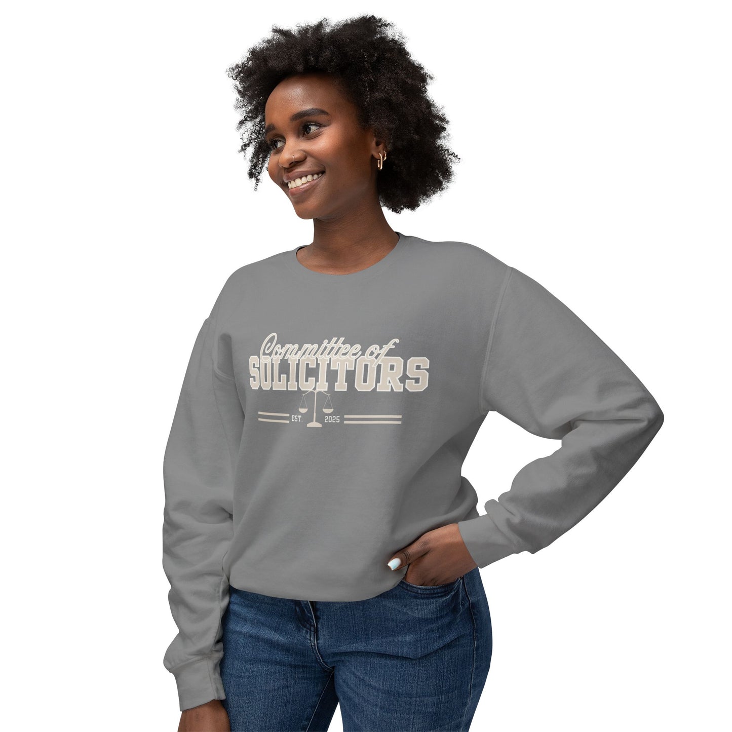 Committee of Solicitors - Lightweight Crewneck Sweatshirt