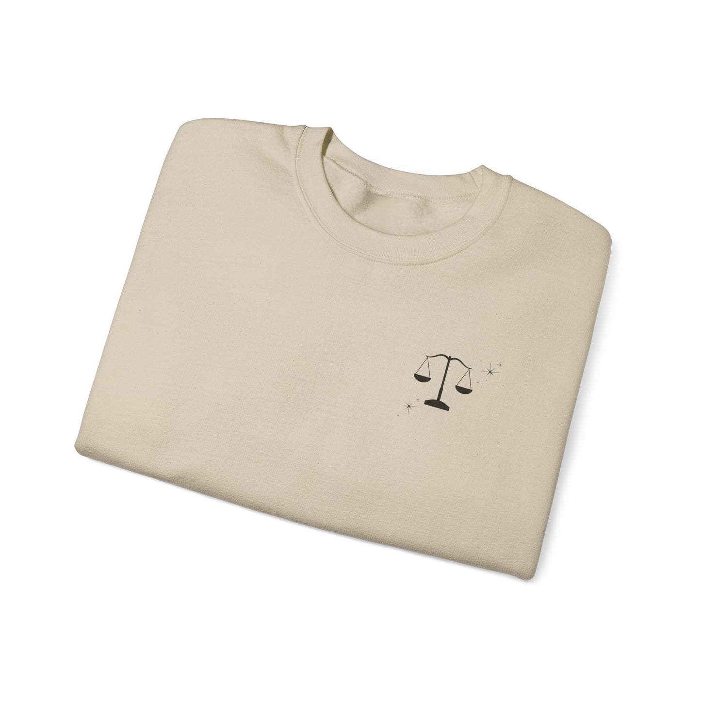 Live Like Elle Woods Unisex Heavy Blend™ Crewneck Sweatshirt - Inspirational Sweatshirt for Law Students